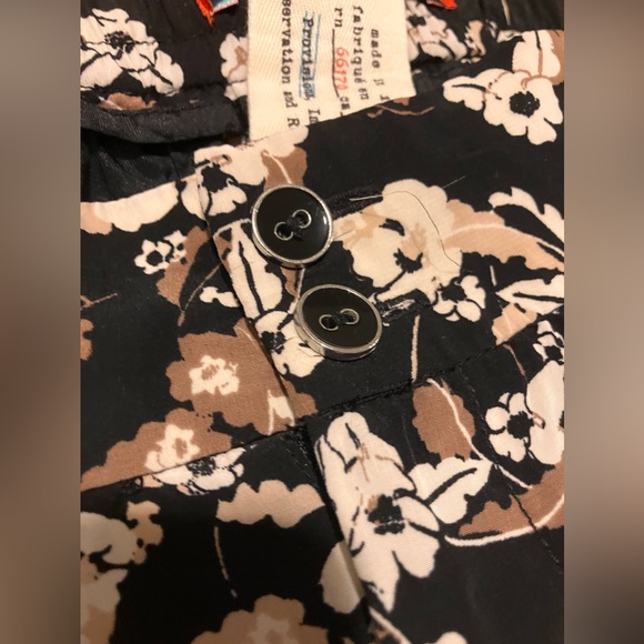 Anthropologie Cartonnier Nassella Floral Ankle Crop Trouser Pant size 14 - Picture 7 of 9